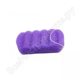 Губка для душа из клубня конняку bradex сокровище азии с лавандой kz 0433