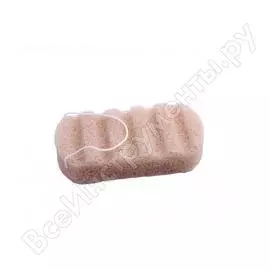 Губка для душа из клубня конняку bradex сокровище азии с розовой глиной kz 0431