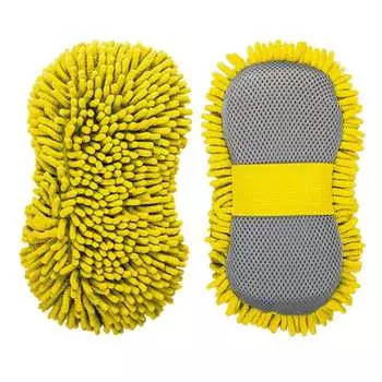 Губка для мойки автомобиля из микрофибры zipower pm0273