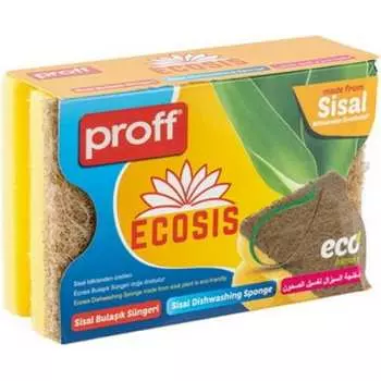 Губка для мытья посуды PROFF PLASTIK