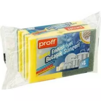 Губка для мытья посуды PROFF PLASTIK