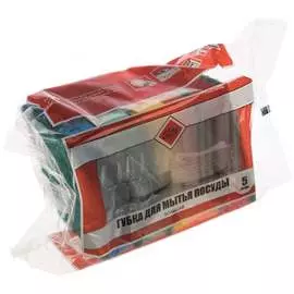 Губка для посуды HomeQueen