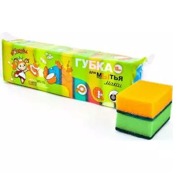 Губка для посуды Золушка Макси 118