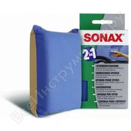 Губка для стекла Sonax