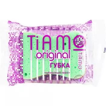 Губка для тела TIAMO Original КОМФОРТ Радуга 7729