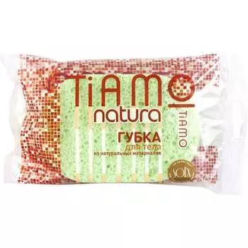 Губка для тела TIAMO Natura ОВАЛ 7690