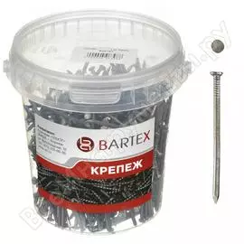 Гвозди bartex 3.0x70 банка, 1кг 211142