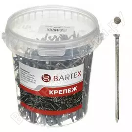 Гвозди bartex 3.5x90 банка, 1кг 211144