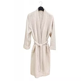 Халат вотекс бохо кимоно, р. 48-50, кремовый 200, 100% хлопок, 0810-051901-50170