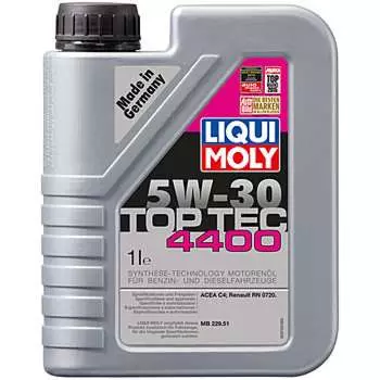 HC-синтетическое моторное масло LIQUI MOLY Top Tec 4400 5W-30 C4 2319