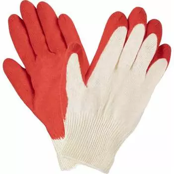 Хлопчатобумажные износостойкие перчатки LAIMA Люкс 608672
