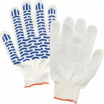 Хлопчатобумажные перчатки LAIMA СТАНДАРТ 600800