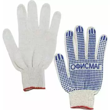 Хлопчатобумажные перчатки ОФИСМАГ 605504