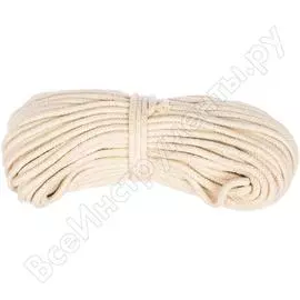 Плетеная хлопковая веревка Стройбат 33216