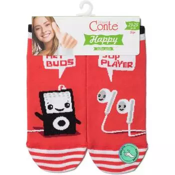 Хлопковые женские носки Conte elegan T HAPPY 1001321120030009984