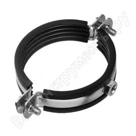 Хомут с резиновым уплотнителем и гайкой tech-krep 4 108-114 мм- ярлык 136970