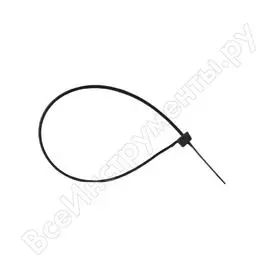 Хомут-стяжка tech-krep ksn-bl черная 5х450 100шт ут-00005809