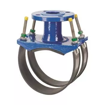 Хомутовый фланцевый отвод (седелка) АТКА Ду50x175 (191-200) 1001060105