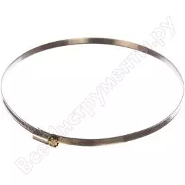 Хомуты сибртех нержав.сталь, стандартное болтовое крепление 170-190мм 25шт/уп, ширина 9мм 47596