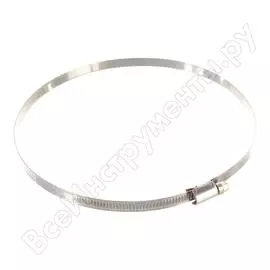 Хомуты сибртех нержав.сталь, стандартное болтовое крепление 160-180мм 25шт/уп, ширина 9мм 47595