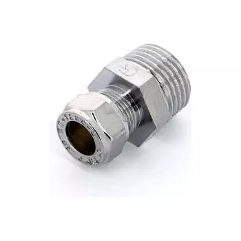 Хромированная обжимная муфта Tiemme 1130024