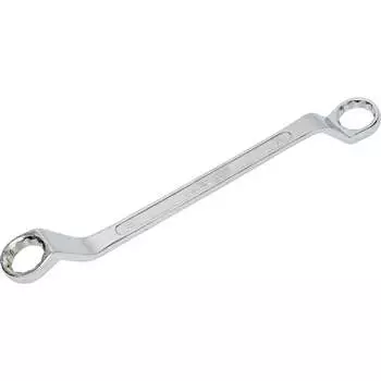 Хромированный двусторонний накидной ключ HORTZ HOR 103543