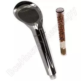 Хромированный фильтр для душа Aquafilter FHSH-6-C 527