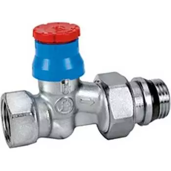 Хромированный клапан прямой Giacomini R402TG R402X133