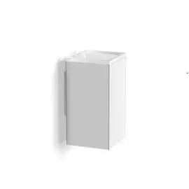 Хромированный квадратный стакан к стене LANGBERGER