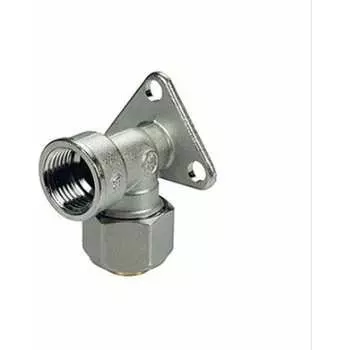 Хромированный настенный угольник Giacomini R572MX057