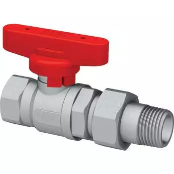 Хромированный шаровой кран FAR