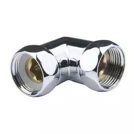 Хромированный уголок для полотенцесушителя СТМ Комплектующие для полотенцесушителей CPLF3434