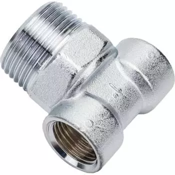 Хромированный узел для подсоединения коллекторов FAR FK 4061 112