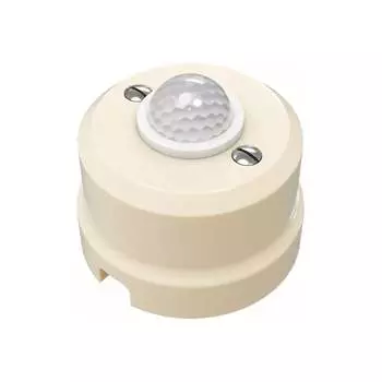 Ик датчик Мезонинъ HB-PIR-40 в корпусе, серия Аврора, цвет - слоновая кость GE70471-02