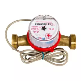 Импульсный универсальный антимагнитный счетчик воды ЭКО-М ЭКОМЕРА-20 Э-20УИ-130-СК