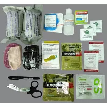 Индивидуальная тактическая аптечка ООО АППОМЕД АИ-Т-1 3306