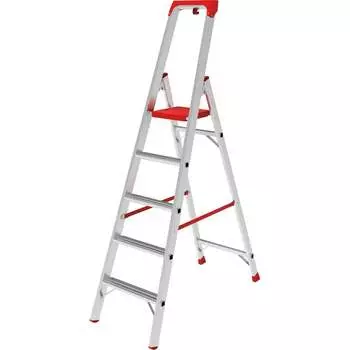 Индустриальная алюминиевая стремянка Новая Высота 5115105