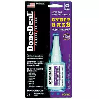 Индустриальный суперклей Done Deal