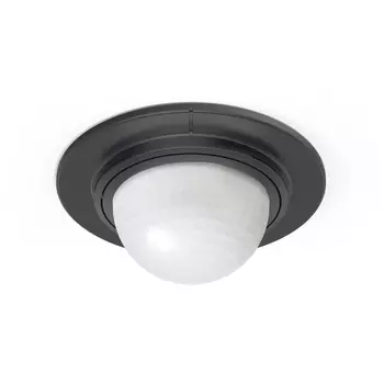 Инфракрасный датчик движения, потолочный, встраиваемый steinel is 360-1 de ip 54 black 032852