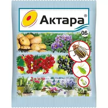 Инсектицид против комплекса вредителей Ваше Хозяйство Актара ВДГ 4680028949657