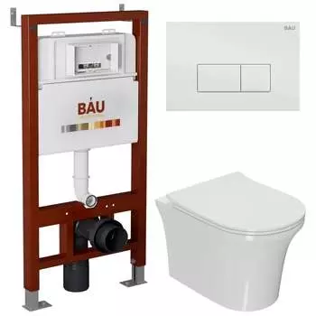 Инсталляция для подвесного унитаза Bauedge BAU PRO Q111300-Q00006