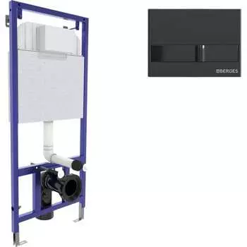 Инсталляция для скрытого монтажа унитаза Berges АТОМ Line 410 40216