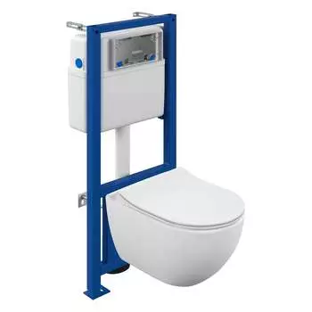 Инсталляция унитаз Cersanit BRASKO SMART CO DPL EO SLIM ИНСТАЛЛЯЦИЯ LINK PRO LP 64916