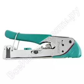 Инструмент для обжима разъемов аудио/видео/ТВ Pro'sKit CP-313 С00034902