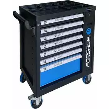 Инструментальная семиполочная тележка Forsage F-55300 F-55300(51381)