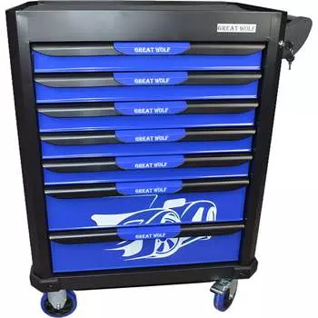 Инструментальная тележка Great Wolf GW-7ST1 Blue