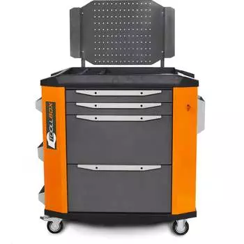 Инструментальная тележка Toollbox premium ТВР-4 RAL 2008