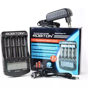 Интеллектуальное зарядное устройство Robiton MasterCharger Pro LCD 13613