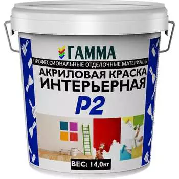 Интерьерная акриловая краска ГАММА