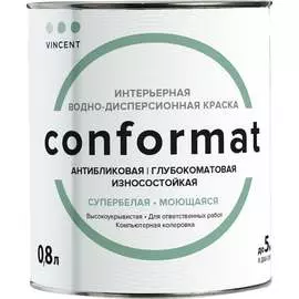 Интерьерная антибликовая износостойкая краска Vincent